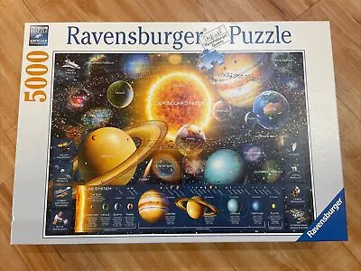 Ravensburger # 167203 Solar System 5000 Pc Jigsaw Puzzle Complete • $33