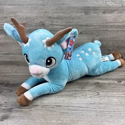 2023 Macy's Thanksgiving Parade Plush 23  TIPTOE Blue Reindeer NWT • $34.99