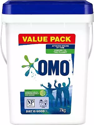 OMO Active Clean Laundry Detergent Washing Powder Front And Top Loader 7Kg • $48.22