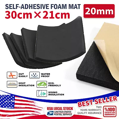 Thermal Sound Deadener Car Pickup Heat Shield Insulation Noise Reduce Mat 787MIL • $12.66