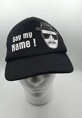 Breaking Bad Say My Name Mesh Trucker Snap Back Cap  • $19.95