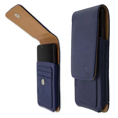 Caseroxx Outdoor Case For Xiaomi Mi 9T Pro In Blue Made Of Real Leather • $25.14