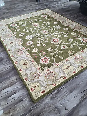 $649 • Buy 8x10 Arts & Crafts William Morris Style Hand Tufted Wool Area Rug *FREE SHIPPING