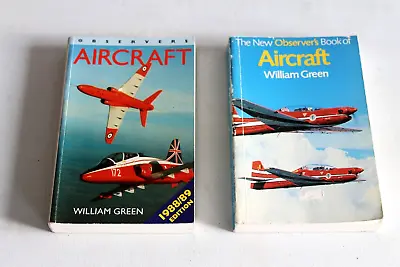 Observers Aircraft 1988 VGC + The New Observers Book Of Aircraft 1986 Paperback • £4.95
