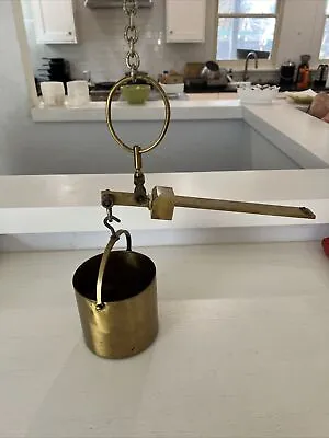 Fairbanks BUSHEL BRASS BEAM & BUCKET GRAIN SCALE 85 • $125