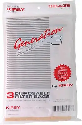 $18.08 • Buy 6 Genuine Kirby Vacuum Cleaner Bags G3 G4 G5 G6 G7 Sentria Ultimate Diamond Bag