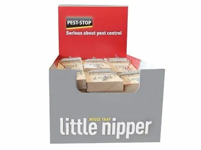 £34.98 • Buy 30 X Original Little Nipper Wooden Mouse Traps Bulk Buy Trap Kills Mice Free P&p