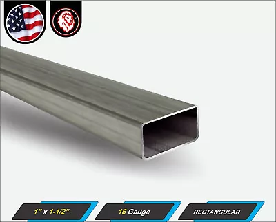 1  X 1-1/2  Rectangular Tube - Mild Steel - 16 Gauge - ERW - 11  Long • $3.75