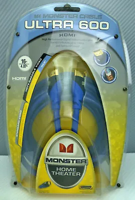 Monster Cable Ultra 600 HDMI Cable 16' • $24.99