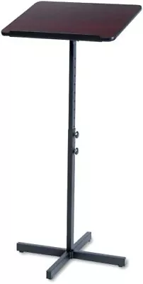 Safco Adjustable Speaker Podiums - Square - 21  X 21  X 46  - Steel Wood - • $230.89