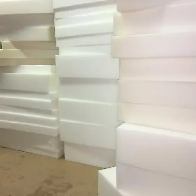 £14.90 • Buy High Density Foam Sheets Cushions Seat Pads Cut To Any Size Upholstery Foam
