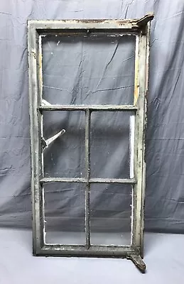 VTG Tudor 19x40 Industrial Steel Casement 5 Lite Glass Window Old Gray 1259-22B • $395