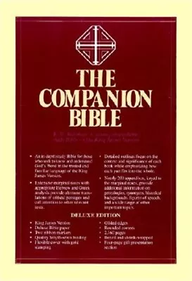 Companion Bible-KJV (Leather / Fine Binding) • $49.87