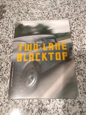 Two-Lane Blacktop (DVD 2007 2-Disc Set) The Criterion Collection • $69.99