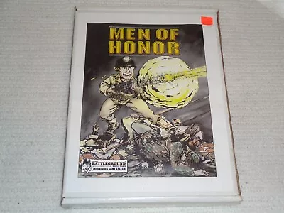 Men Of Honor Battleground World War II Miniatures Game System RPG New & Sealed • $249.99