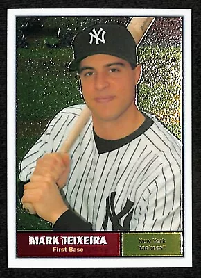 2010 Topps Heritage Chrome #C26 Mark Teixeira Yankees 516/1961 • $1.49