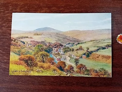Laxey & Snaefell Salmon Postcard • £1.70