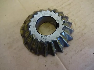 Horizontal Milling Cutter Roebuck 45 Degrees Left Hand 3  X 5/8  X  1  Bore • £24