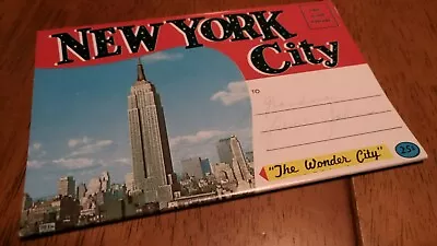 Vintage Post Card Souvenir Folder New York City 1963 • $7.99