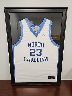 KJ: Framed Authentic Michael Jordan North Carolina National Champions Jersey • $295