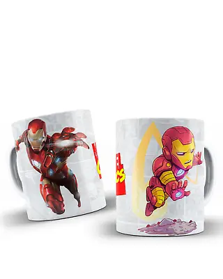 Iron Man Marvel Mug Christmas Birthday Gift  • £10.95