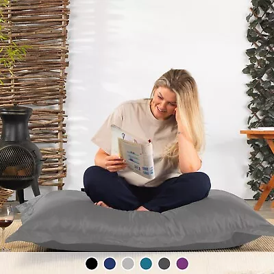 Adults Bean Bag Floor Cushion Medium Waterproof Beanbag Indoor Outdoor Garden • £29.99