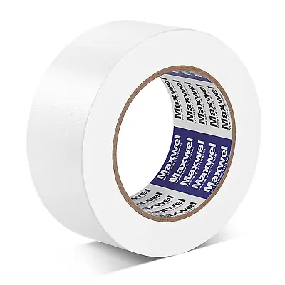 $13.61 • Buy Duct Tape White Heavy Duty - 1.88 In Wide 35 Yds Waterproof Designs No Residue S