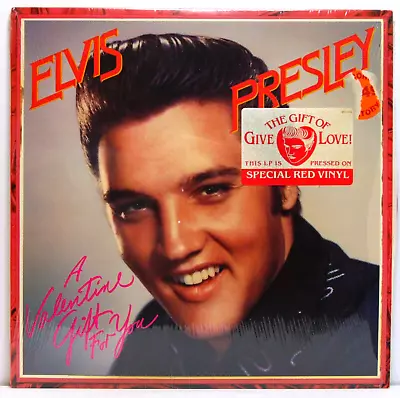 Elvis Presley – A Valentine Gift For You 1985 RCA AFL1-5353 Red Vinyl LP NM/EX • $39.99