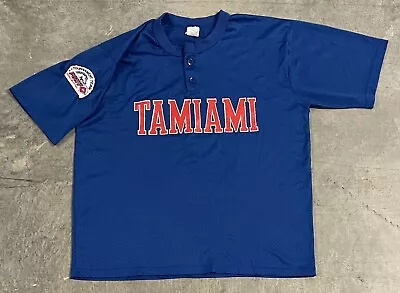 Tournament Team Pony  Baseball Softball Tamiami Mesh Baseball Jersey Large   • $12.65