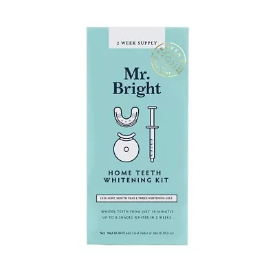 $66.99 • Buy Mr Bright Whitening Kit With LED 2 Weeks Supply Aussie Stock 3 Gels
