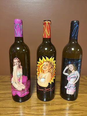 Norma Jean A Young Merlot 2005 2006 2017 Empty Wine Bottles Marilyn Monroe • $30