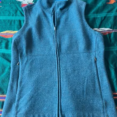 Women’s 100% Wool Ibex Vest Size Small • $50