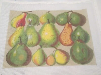$170.57 • Buy Pears-melissa Shirley-handpaintted Needlepoint Canvas