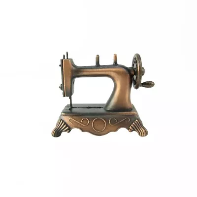 1:6 Scale Model Hand Sewing Machine Dollhouse Miniature Metal Pencil Sharpener • $8.29