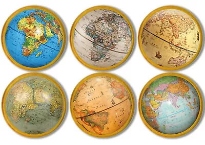 World Map Furniture Knobs Atlas Den Study Drawer Pull Office Desk Cabinet Handle • $35