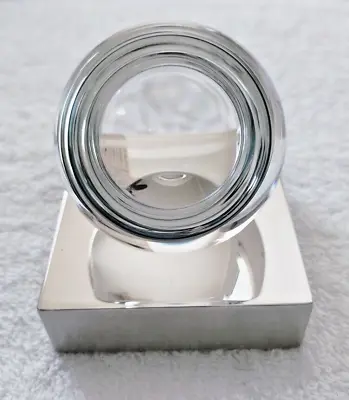 Miniature Glass Orb W/ Stand For Movado** Desk Clock - NO Mini Clock Mechanism • $14.95