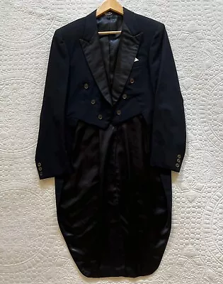 Vintage Rudofker Tuxedo Jacket Coat USA Union Made Tailcoat Tails After Six • $70