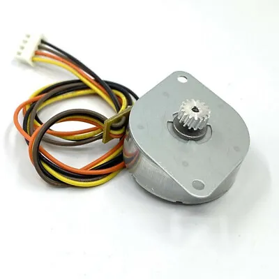 DC 5V NMB Micro 35mm Round Thin 2-phase 4-wire Stepper Motor Stepping Motor+Gear • $3.45