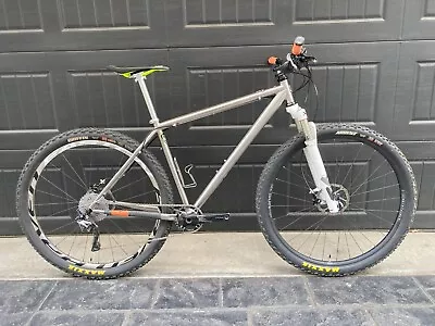 Motobecane FLY Team Titanium 29er MTB With SRAM XX 90mm Fork Large Frame. • $2150