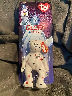 TY Glory The Bear Beanie Baby From McDonald’s With Error 1999/1993 • $400