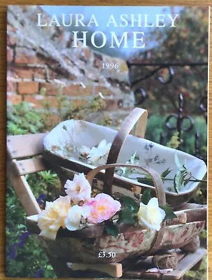 Laura Ashley Home Catalogue 1996  Vintage Interiors Soft Furnishings Chintz • £14.95