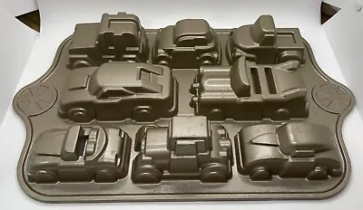 Nordic Ware Sweet Rides Classic Car Cupcake Pan Mold - Holds 5 Cups Made In USA • £26.01