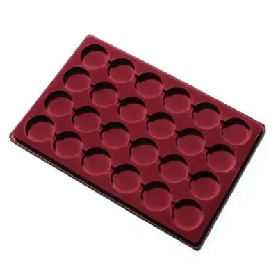 COLLECTION TRAY FOR DISPLAY COINS PO24 COMPARTMENTø 42mm CROWN £5 COIN UK • £8.82