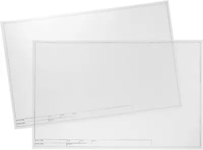 20x Translucent Tracing Vellum Drafting Paper Sheets With Engineer Title Block • $15.13