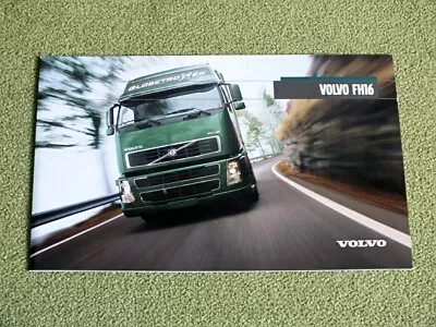 Volvo FH16 Truck Brochure Prospekt Russian 2004 • $4.99