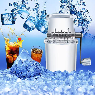 VEVOR Commercial Ice Shaver Snow Cone Maker Machine Ice Crusher Shaver • $40.09