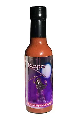 Wicked Reaper Carolina Reaper Hot Sauce Hotter Than Ghost Peppers Extreme Heat • £10.44