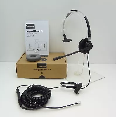 FreeMate YHS01 Headset For Avaya Toshiba Polycom Nortel Mitel NEC Aspire Hybrex • £37.94