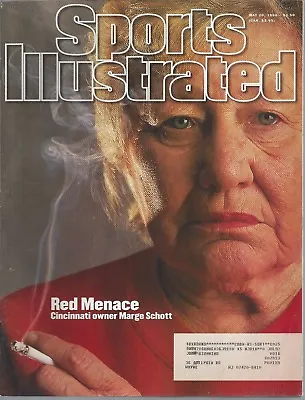 Marge Schott  The Red Manace  Cover Sports Illustrated May 20 1996 • $8.95