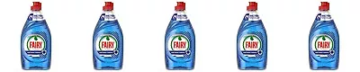 5 X Fairy Antibacterial Washing Up Liquid Eucalyptus 320ml-Free Delivery • £13